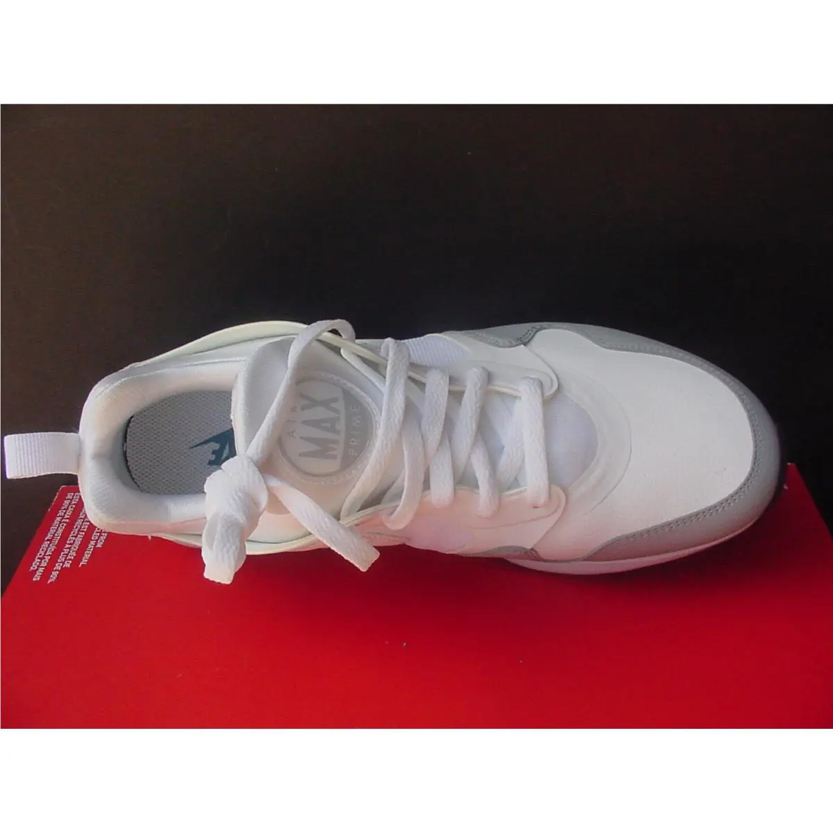 Nike shoes - Nike Air Max Prime - Air Max Prime - 876069-100 - Grey / White White / Blue 2