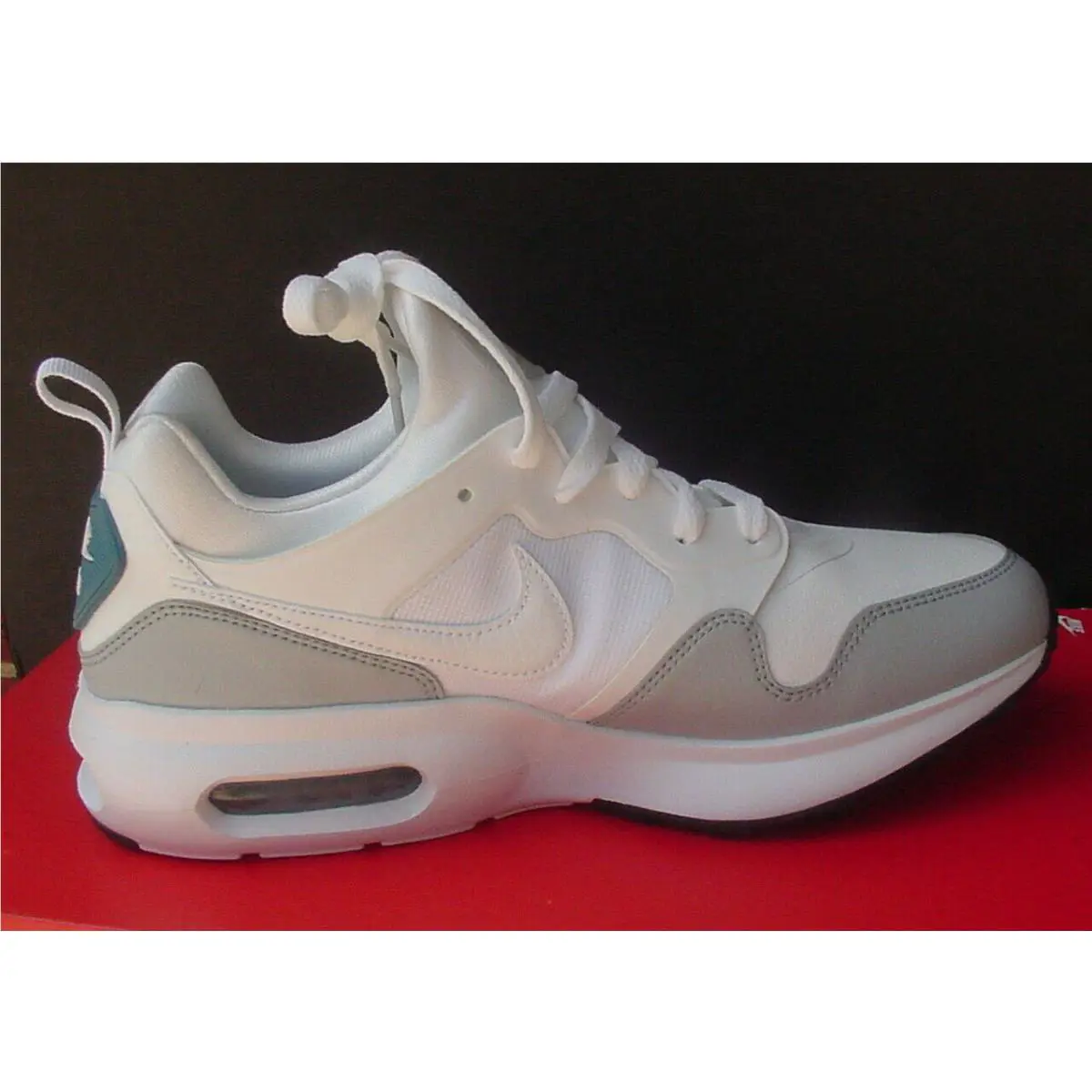 Nike shoes - Nike Air Max Prime - Air Max Prime - 876069-100 - Grey / White White / Blue 9