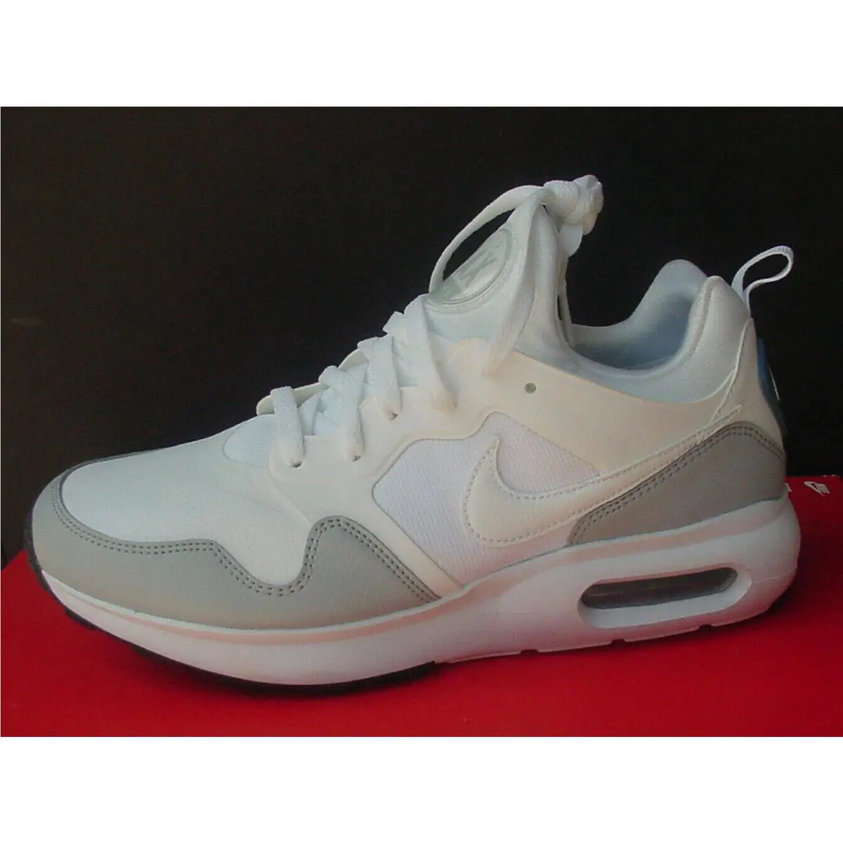 Nike shoes - Nike Air Max Prime - Air Max Prime - 876069-100 - Grey / White White / Blue 10