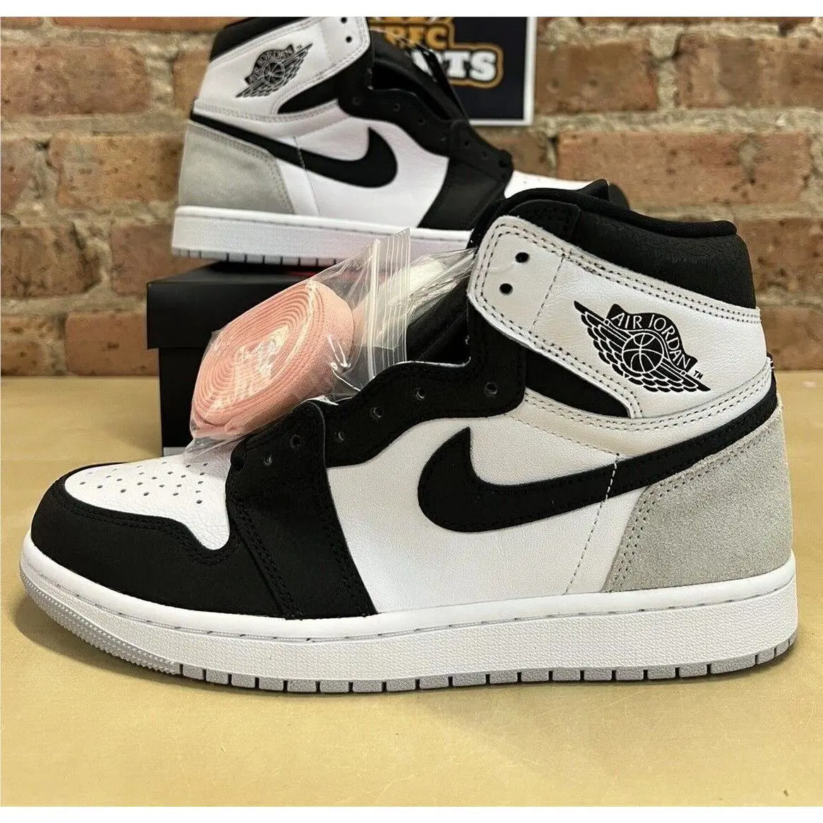 Nike shoes - Nike Air Jordan 1 - Air - 555088-108 - Gray 0