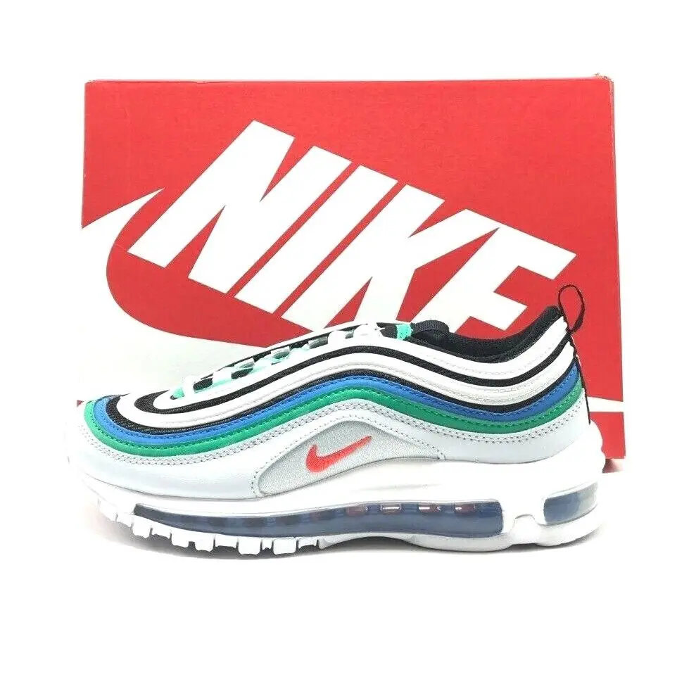 Youth Nike Air Max 97 GS Pure Platinum/crimson 921522 031 - Pink
