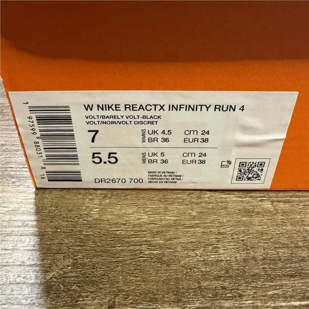 Nike shoes - Nike React Infinity Run - React Infinity Run - DR2670-700 - Volt 0