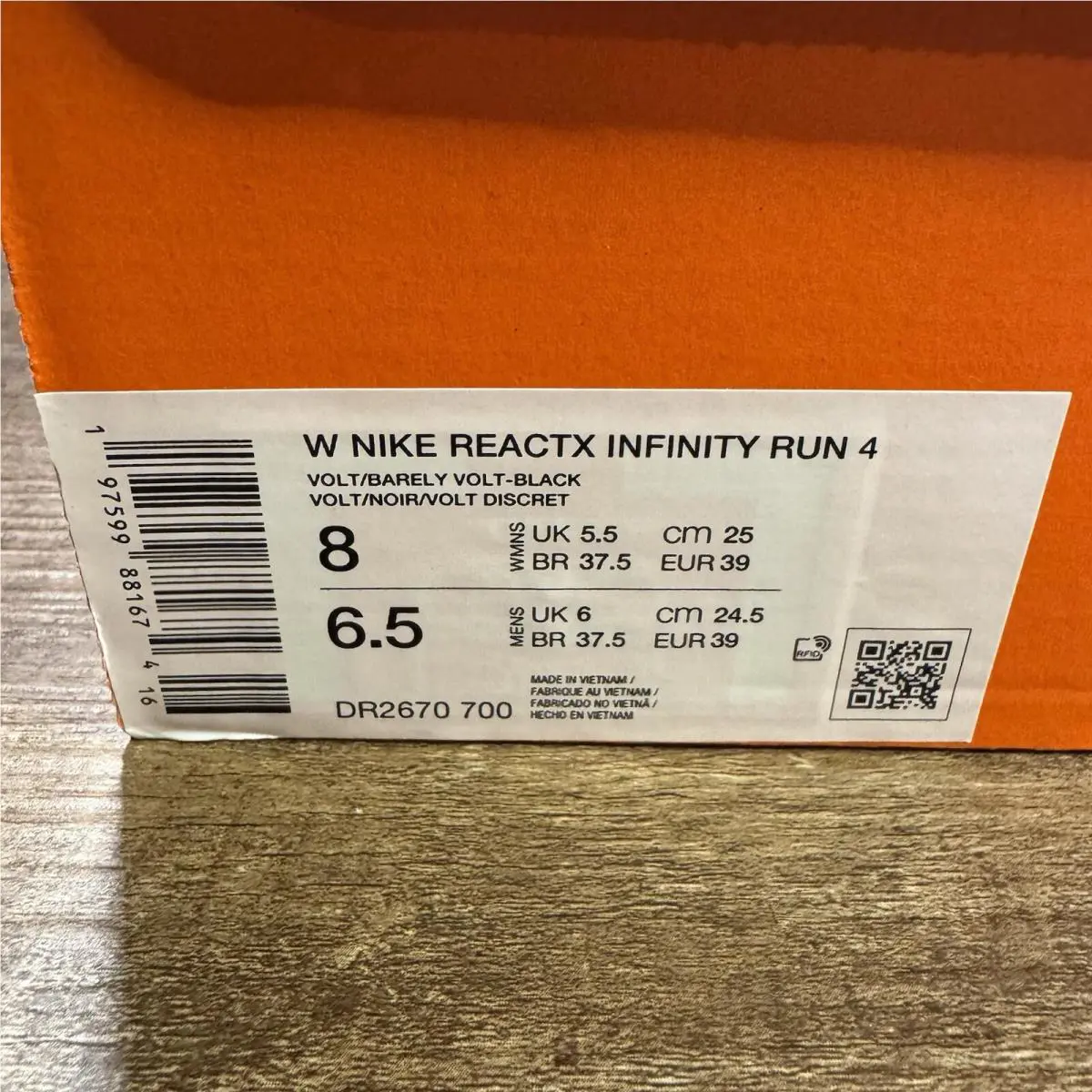 Nike shoes - Nike React Infinity Run - React Infinity Run - DR2670-700 - Volt 2