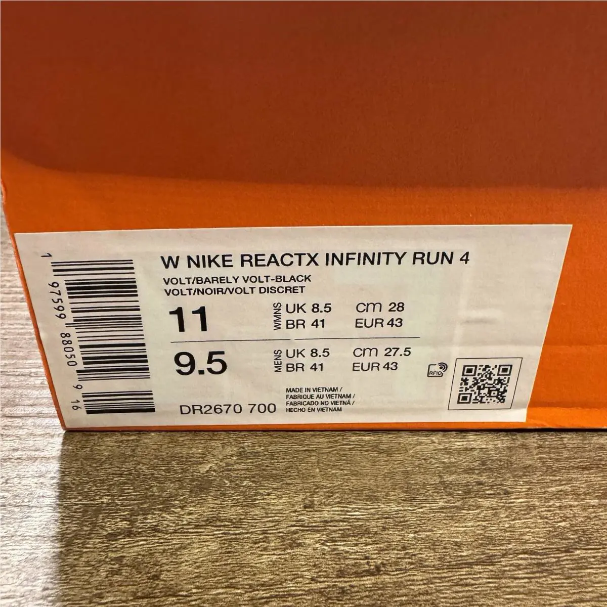 Nike shoes - Nike React Infinity Run - React Infinity Run - DR2670-700 - Volt 5