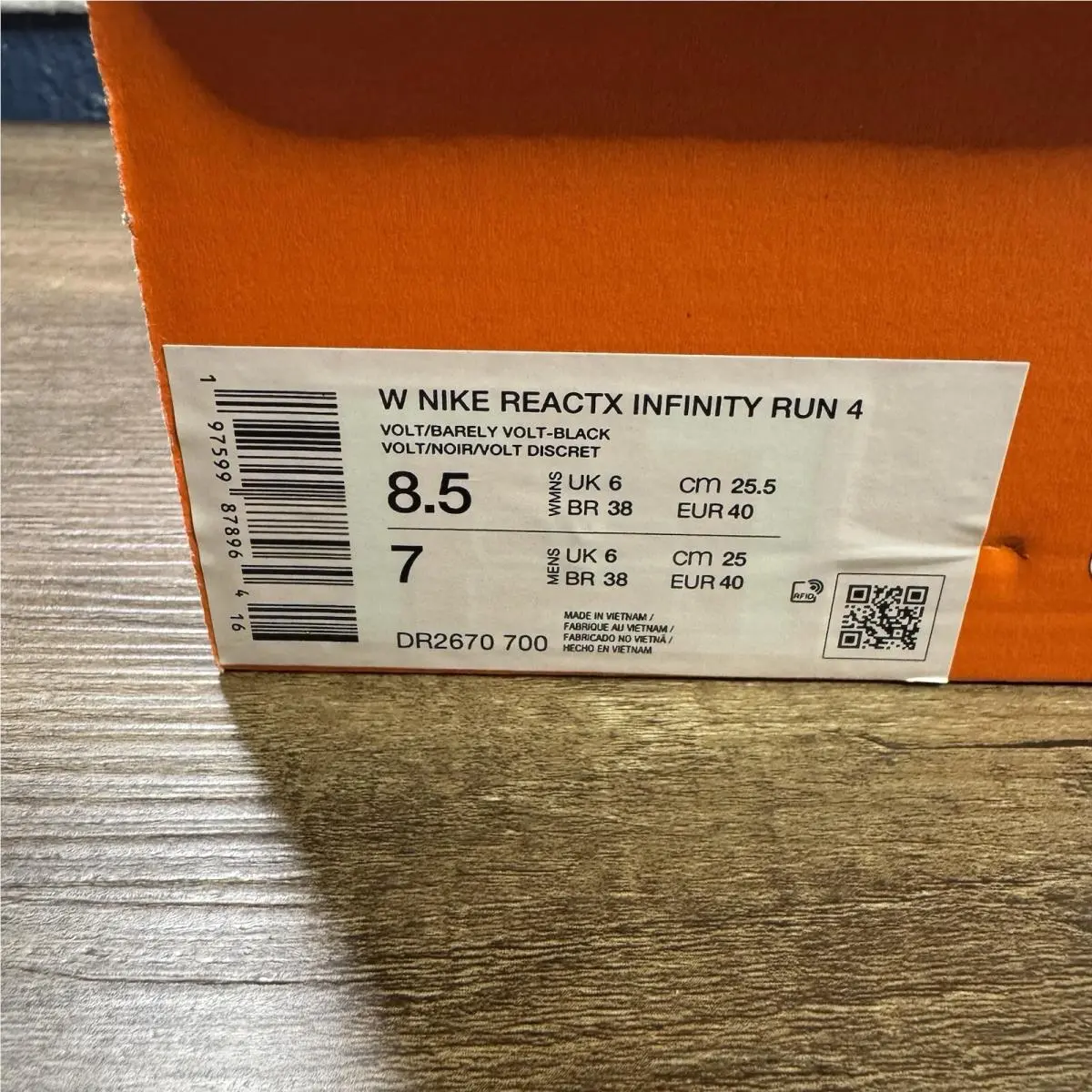 Nike shoes - Nike React Infinity Run - React Infinity Run - DR2670-700 - Volt 17