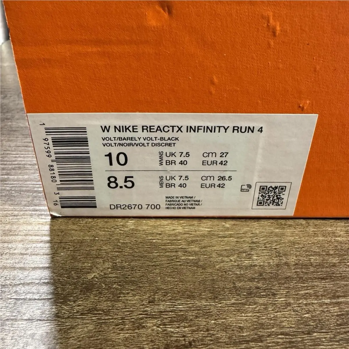 Nike shoes - Nike React Infinity Run - React Infinity Run - DR2670-700 - Volt 18