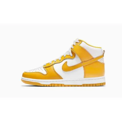 Women`s Nike Dunk High `dark Sulfur` DD1869-106 Multiple Sizes - Multicolor