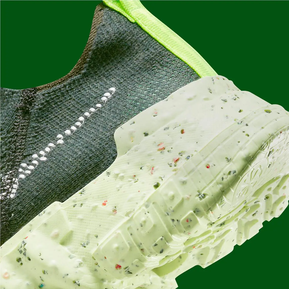 Nike shoes - Carbon Green, White, Electric Green 0