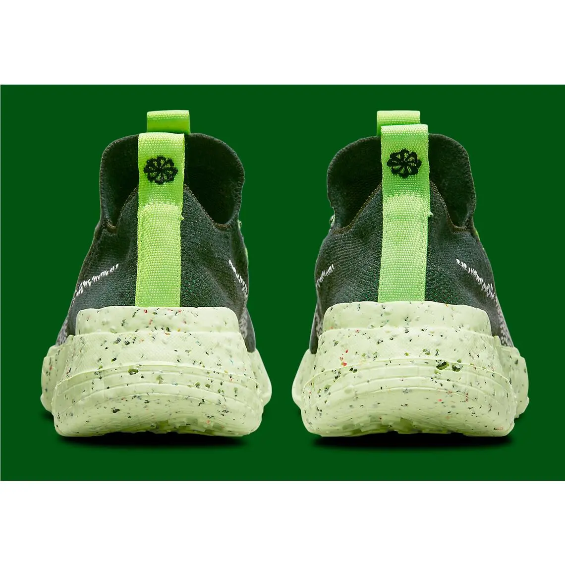 Nike shoes - Carbon Green, White, Electric Green 12