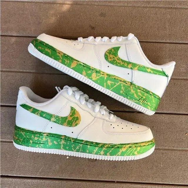Nike shoes - Nike Air Force 1 - Air Force - CW2288-111 - Green 5