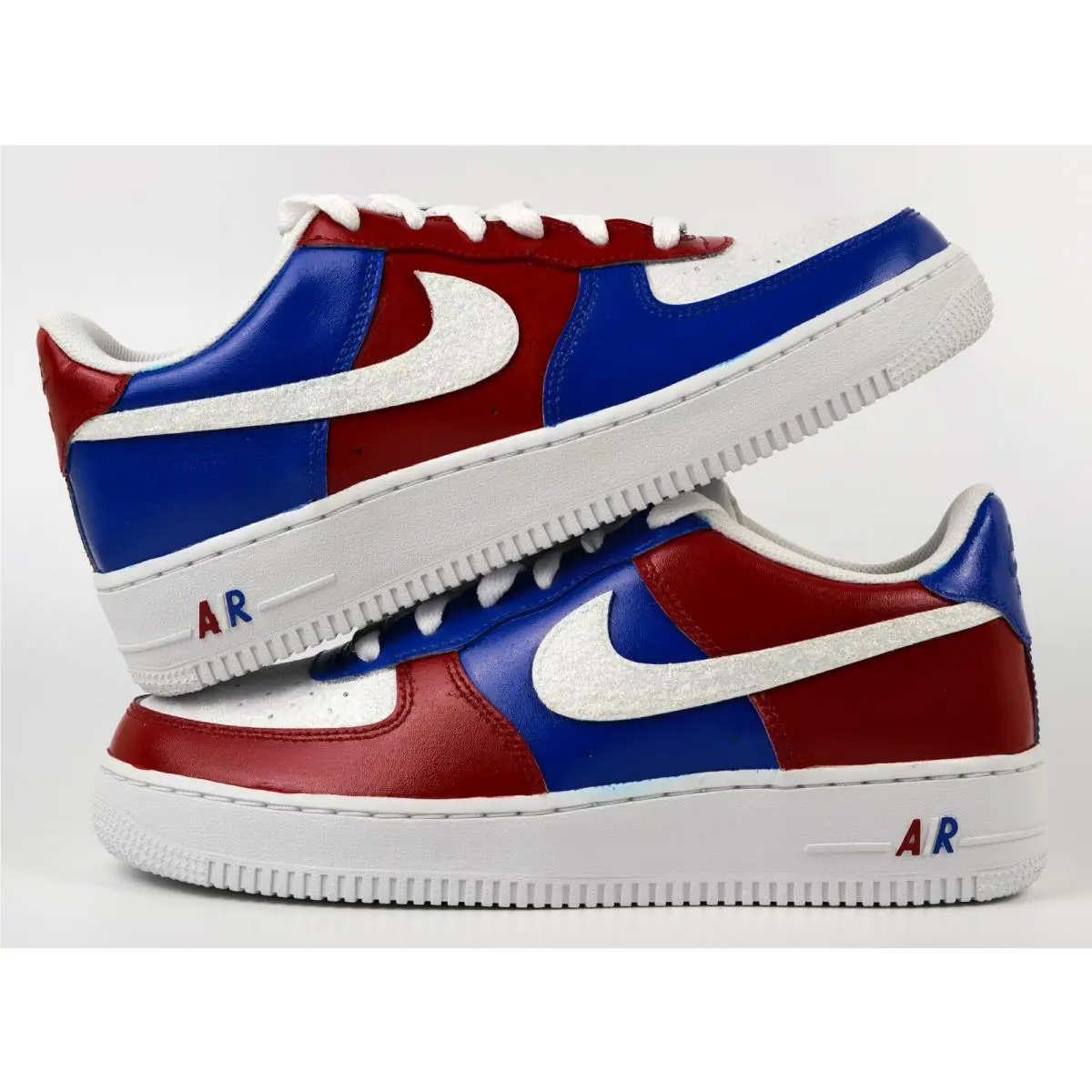 Nike shoes - Nike Air Force 1 - Air Force - DD8959-100 - White, Two Tone: USA Red White & Blue 4th of July 11