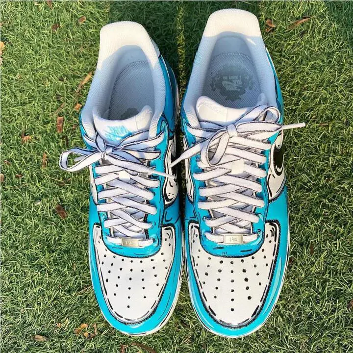 Nike shoes - Nike Air Force 1 - Air Force - DD8959-100 - Blue 1
