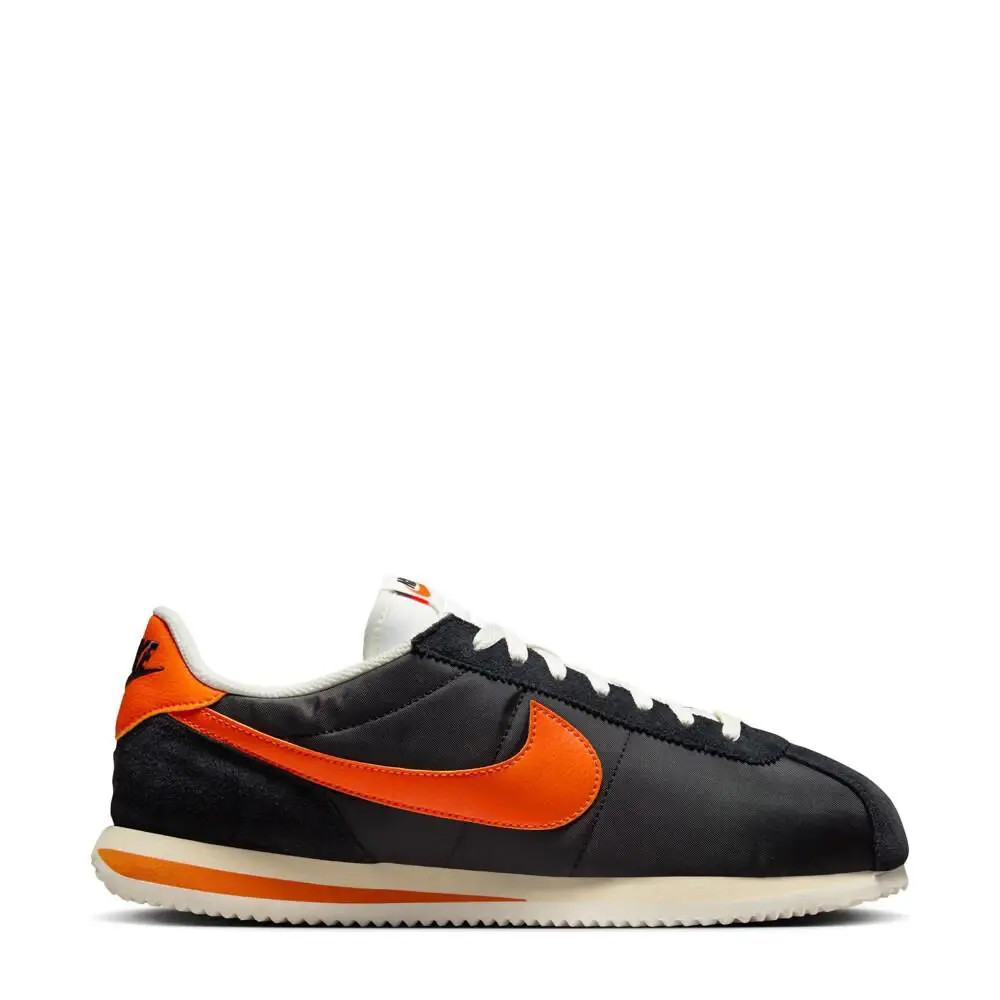 Mens Nike Cortez HF0263-003 Nylon Black/saftey Orange/sail/musl