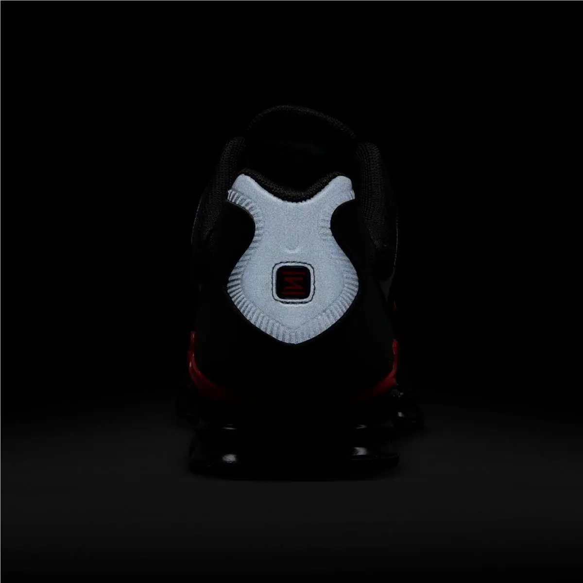 Nike shoes - Nike Shox - Shox - Black, Maufacturer: Black/University Red/Metallic Silver 13
