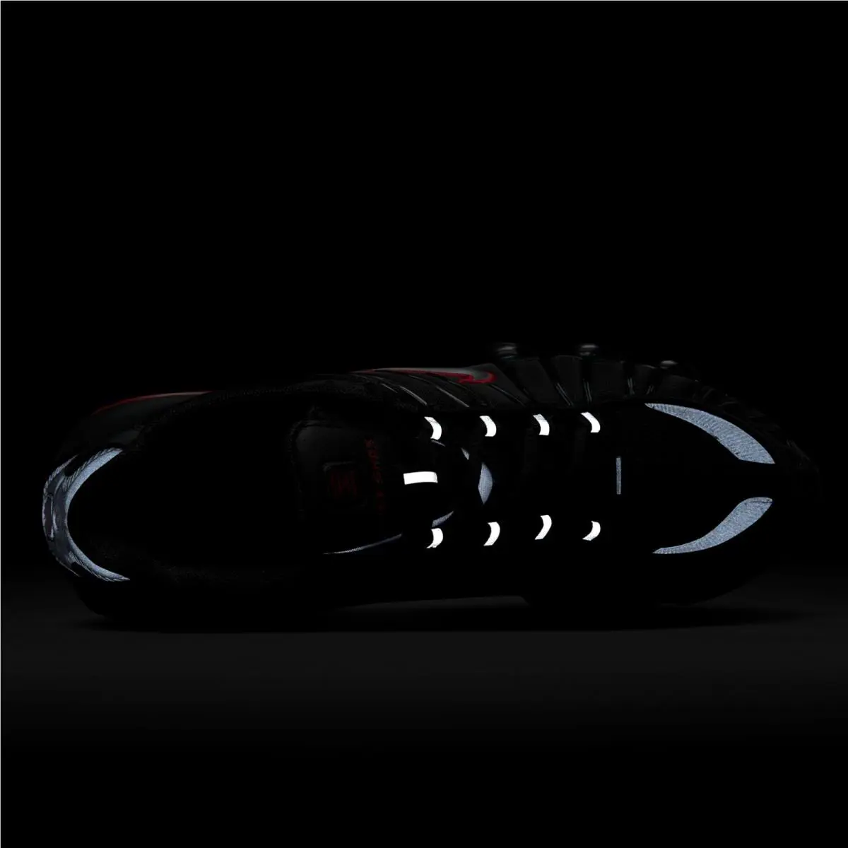 Nike shoes - Nike Shox - Shox - Black, Maufacturer: Black/University Red/Metallic Silver 24