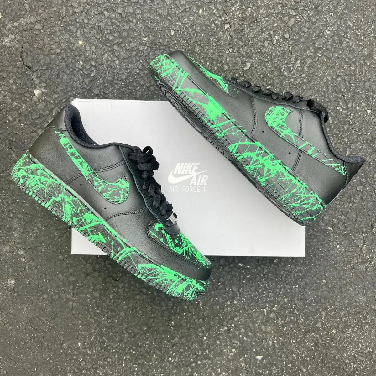 Nike shoes - Nike Air Force 1 - Air Force - CW2288-001 - Black 9