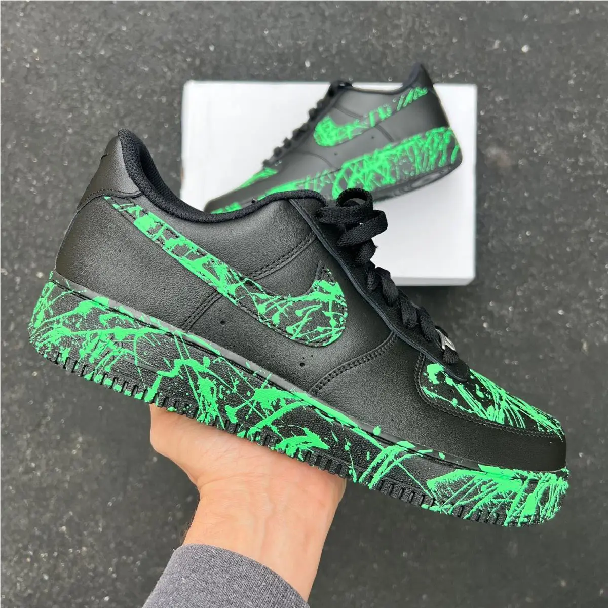 Nike shoes - Nike Air Force 1 - Air Force - CW2288-001 - Black 7