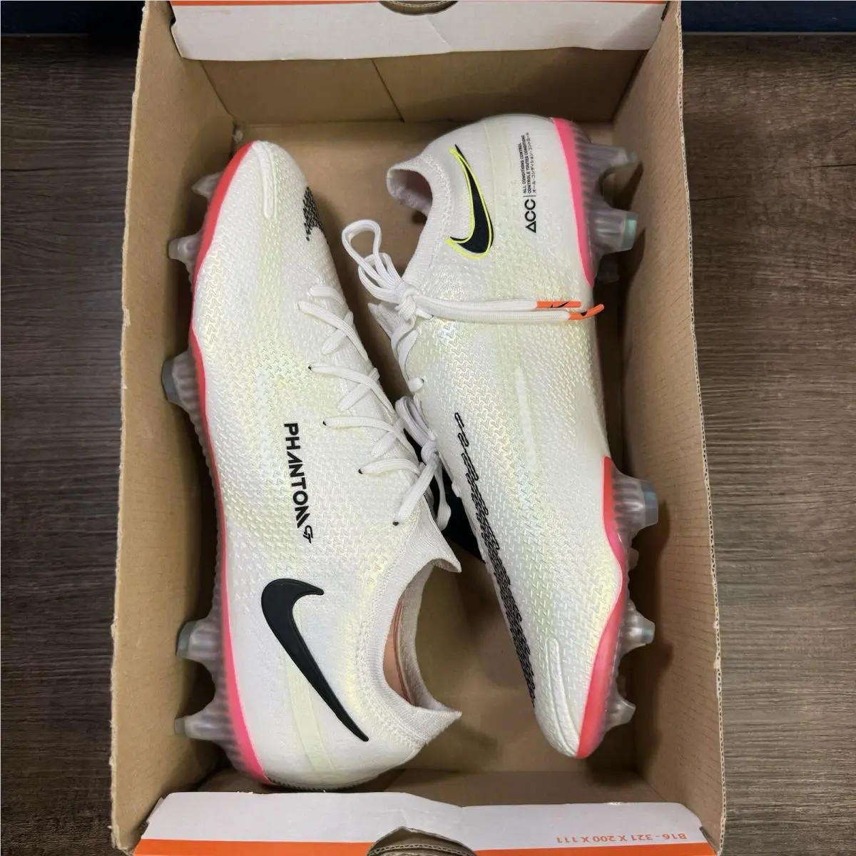 Nike shoes - Nike Phantom GT2 Elite FG - Cz9890-122 - White 0
