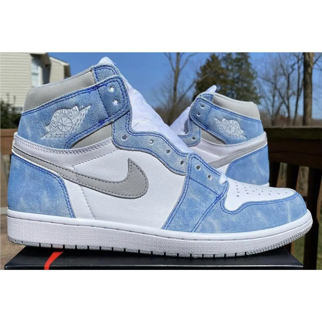 Nike shoes - Air Jordan 1 - Air - 555088-402 - Blue 0