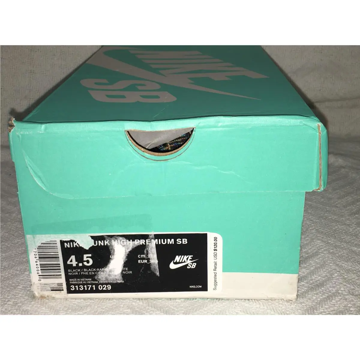 Nike shoes - Nike SB Dunk - Dunk - 313171-029 - Black 34