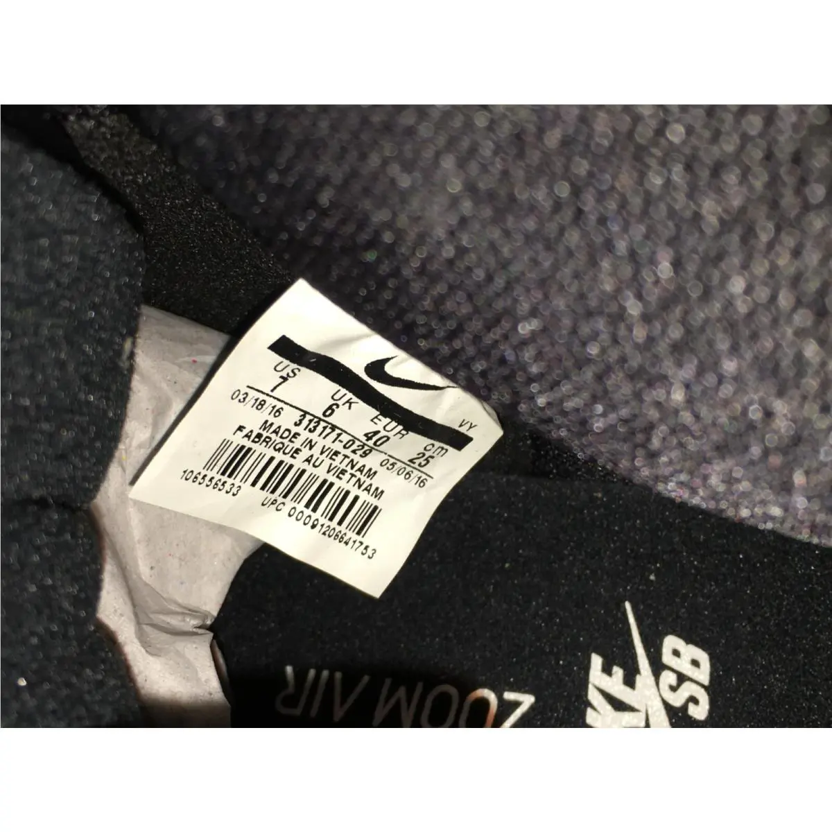Nike shoes - Nike SB Dunk - Dunk - 313171-029 - Black 55