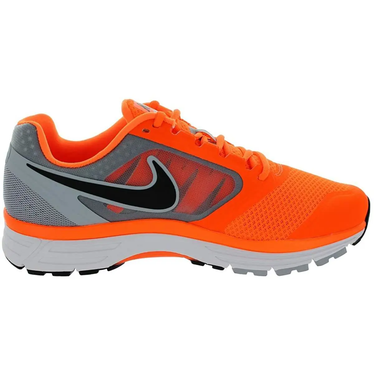 Nike Zoom Vomero+ 8 Men Size 7.5 Wolf Grey and Total Orange Rare - Wolf Grey, Black, Total Orange, Reflective Silver
