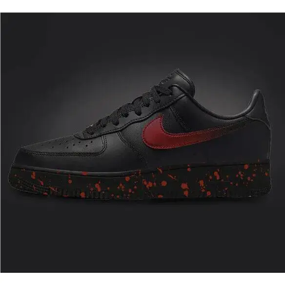 Nike shoes - Nike Air Force 1 - Air Force - Black 12