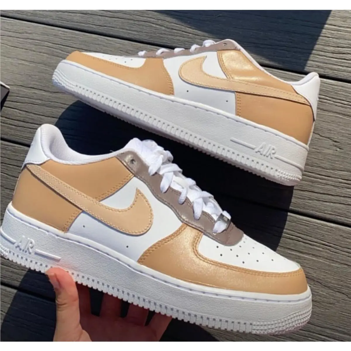 Nike shoes - Nike Air Force 1 - Air Force - DD8959-100 - Brown 19