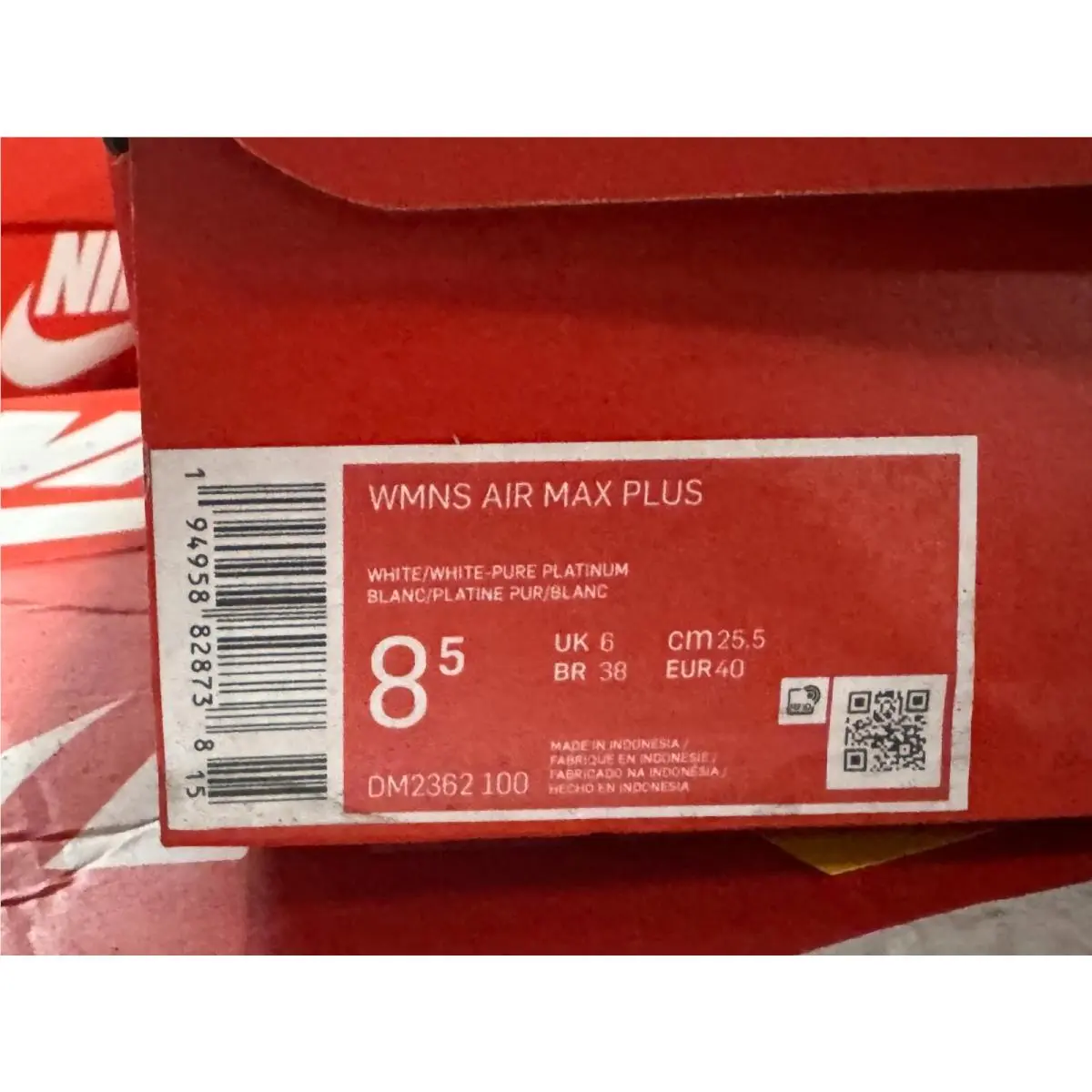 Nike shoes - Nike Air Max Plus - Air Max Plus - Dm2362-100 - White 1