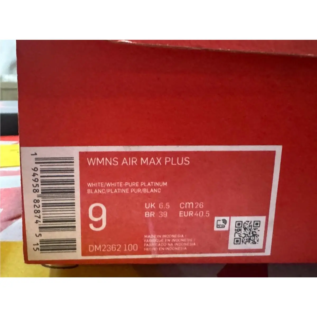 Nike shoes - Nike Air Max Plus - Air Max Plus - Dm2362-100 - White 2