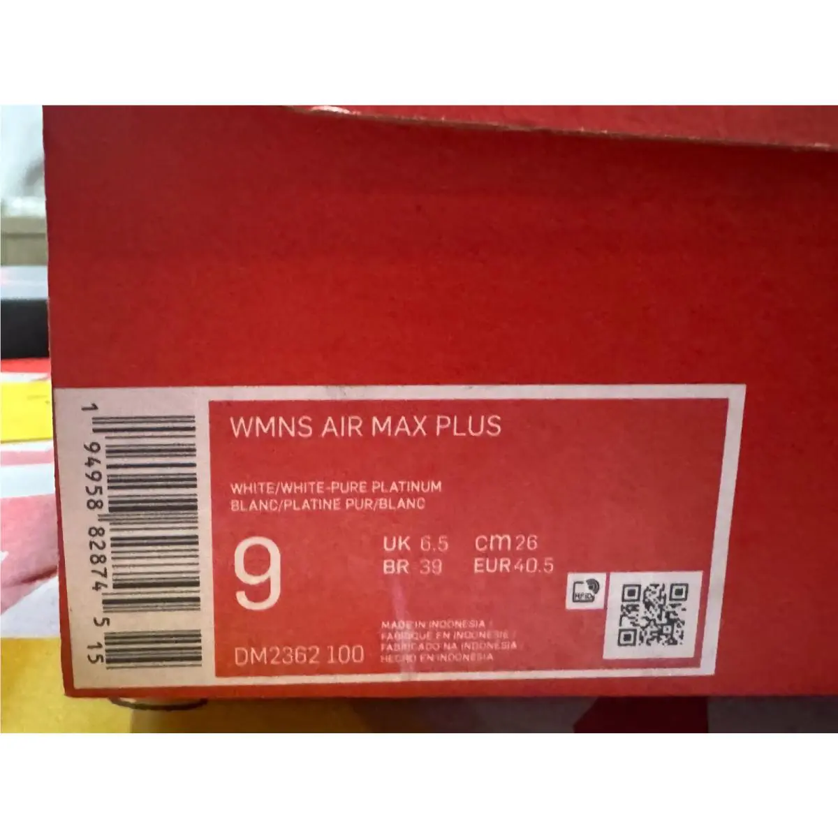Nike shoes - Nike Air Max Plus - Air Max Plus - Dm2362-100 - White 3