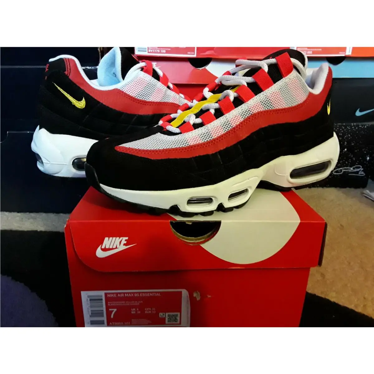 Nike shoes - Nike Air Max 95 Essential - AT9865-101 - Red 0
