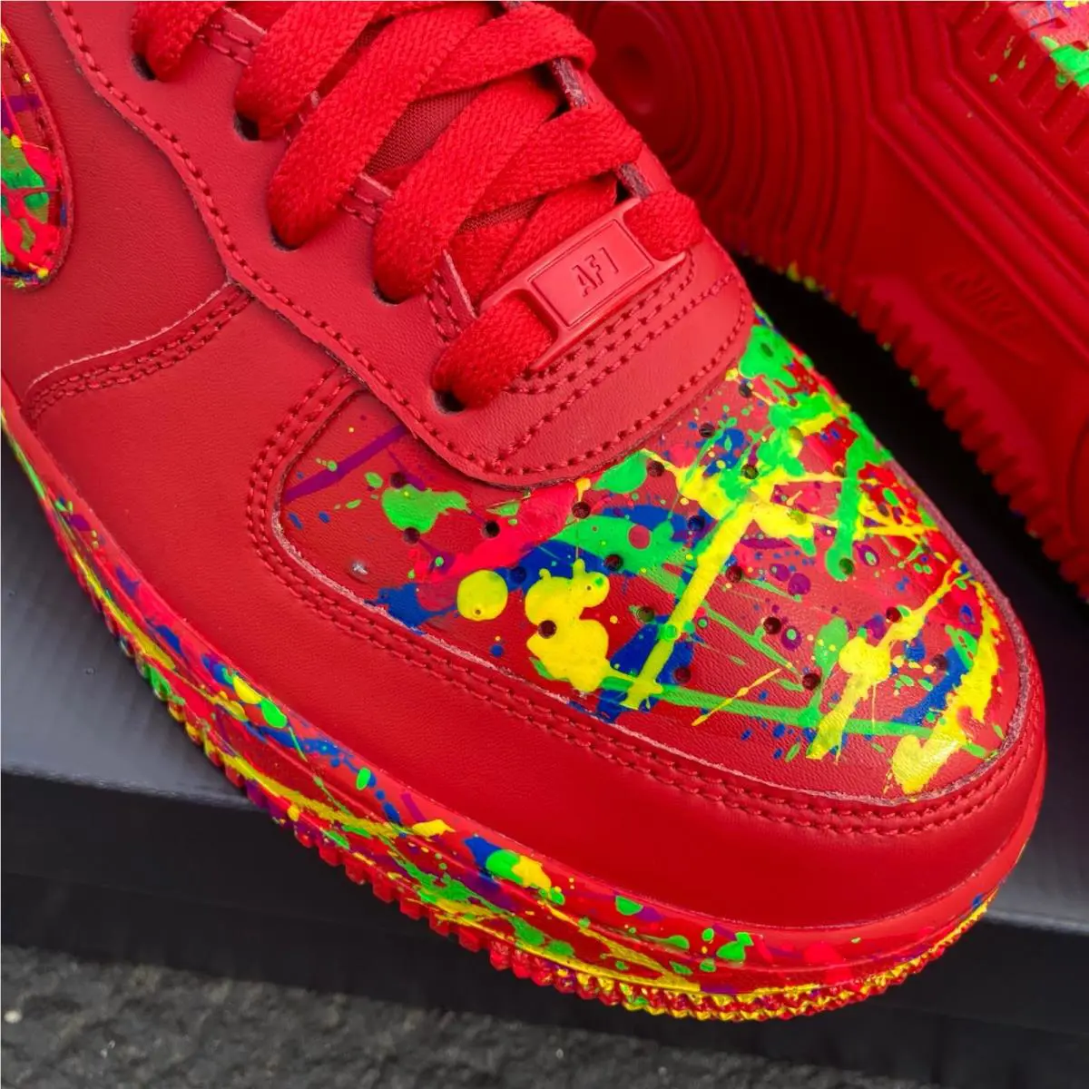 Nike shoes - Nike Air Force 1 - Air Force - DD8959-100 - Red 1