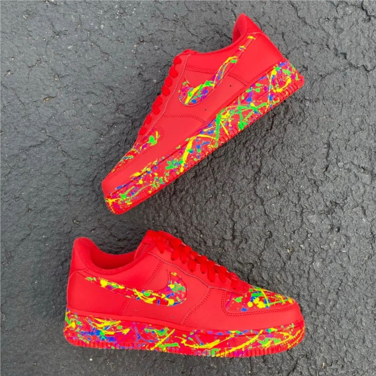 Nike shoes - Nike Air Force 1 - Air Force - DD8959-100 - Red 6