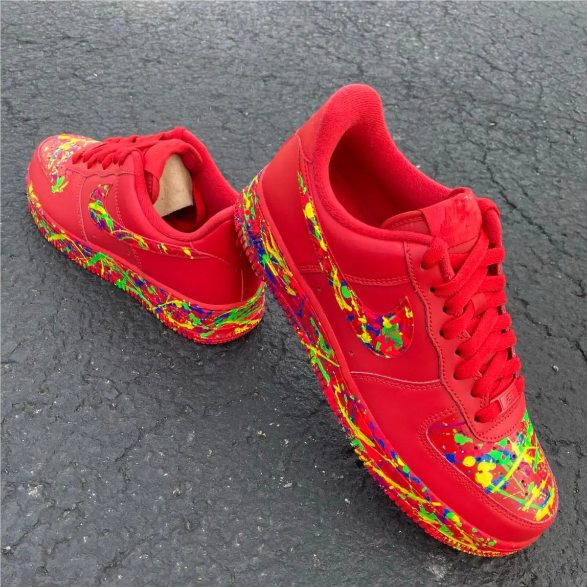 Nike shoes - Nike Air Force 1 - Air Force - DD8959-100 - Red 7