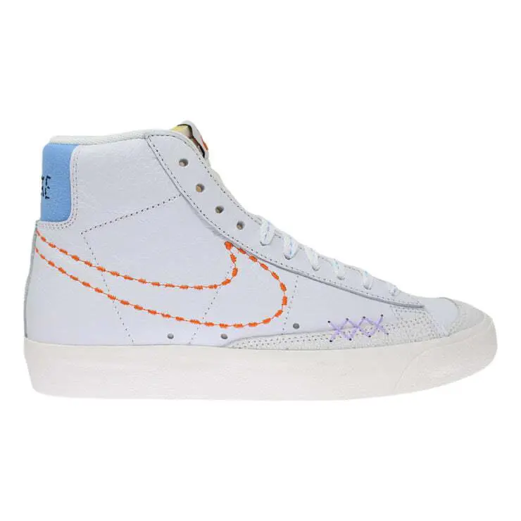 Nike shoes - White, Safety Orange, Lilac 15