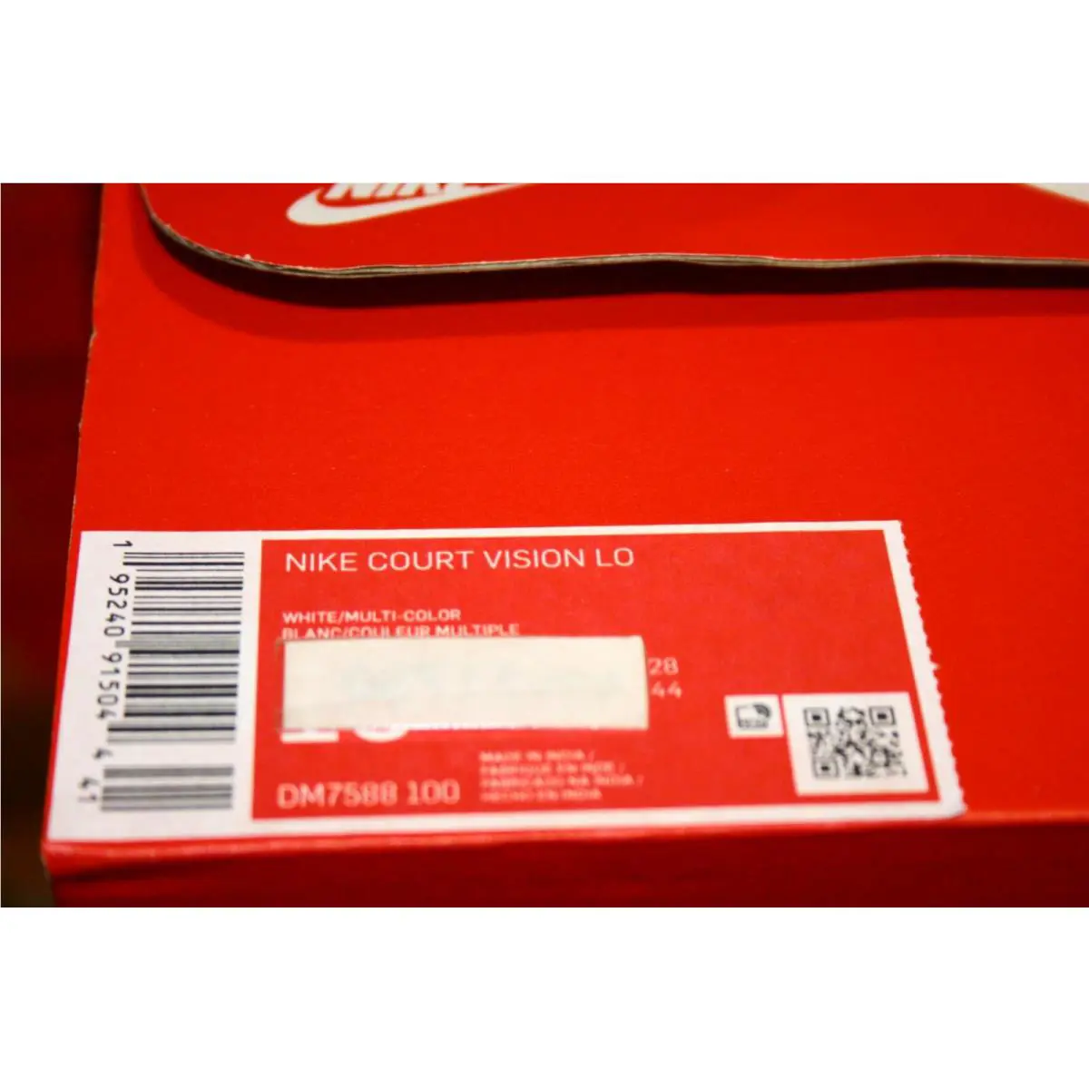 Nike shoes - Nike Court Vision - Court Vision - DR0145 001 - White 3