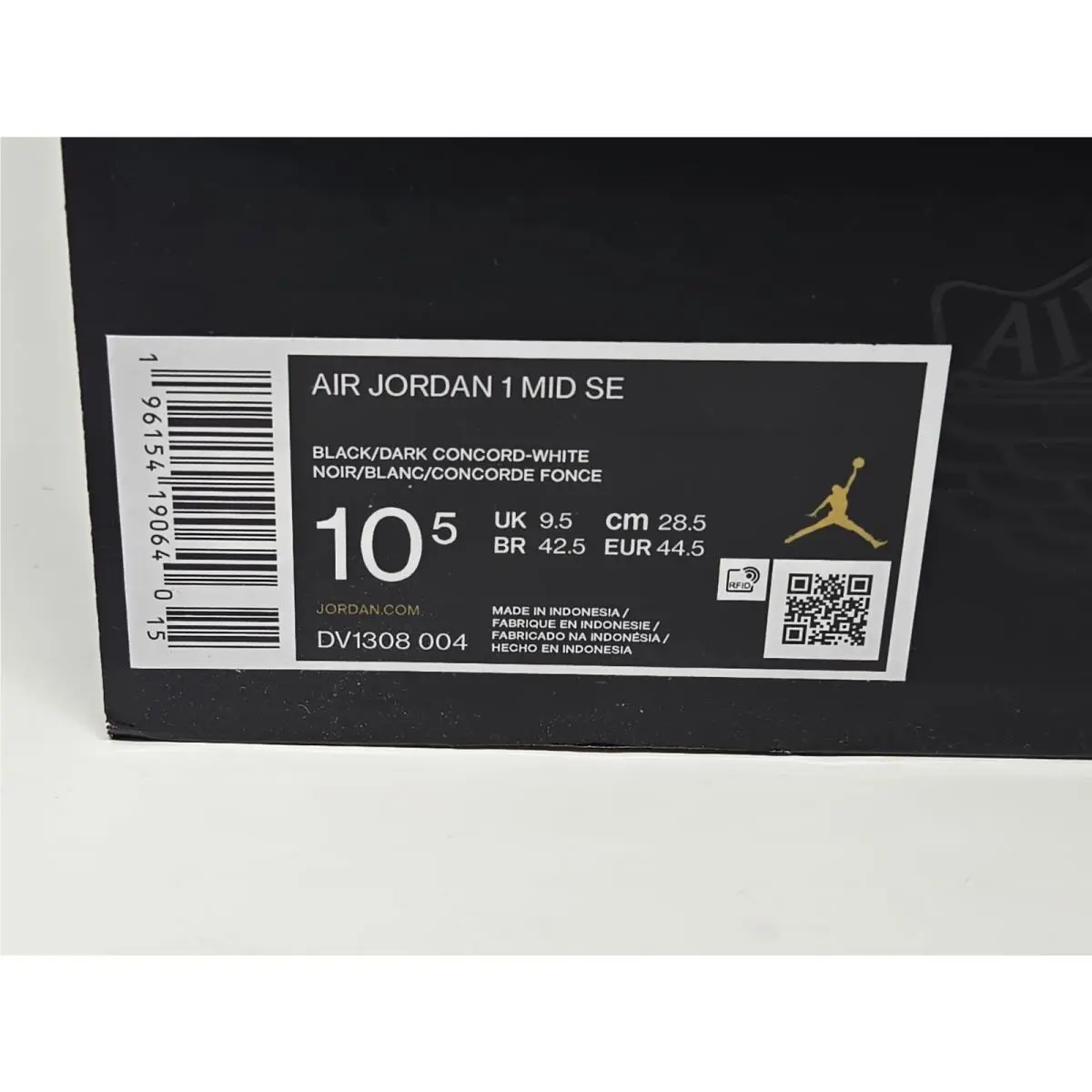 Nike shoes - Nike Air Jordan 1 - Air - DV1308-004 - Black 9