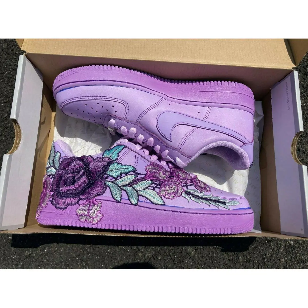 Nike shoes - Nike Air Force 1 - Air Force - CW2288-111 - Purple, Manufacturer: Purple 9