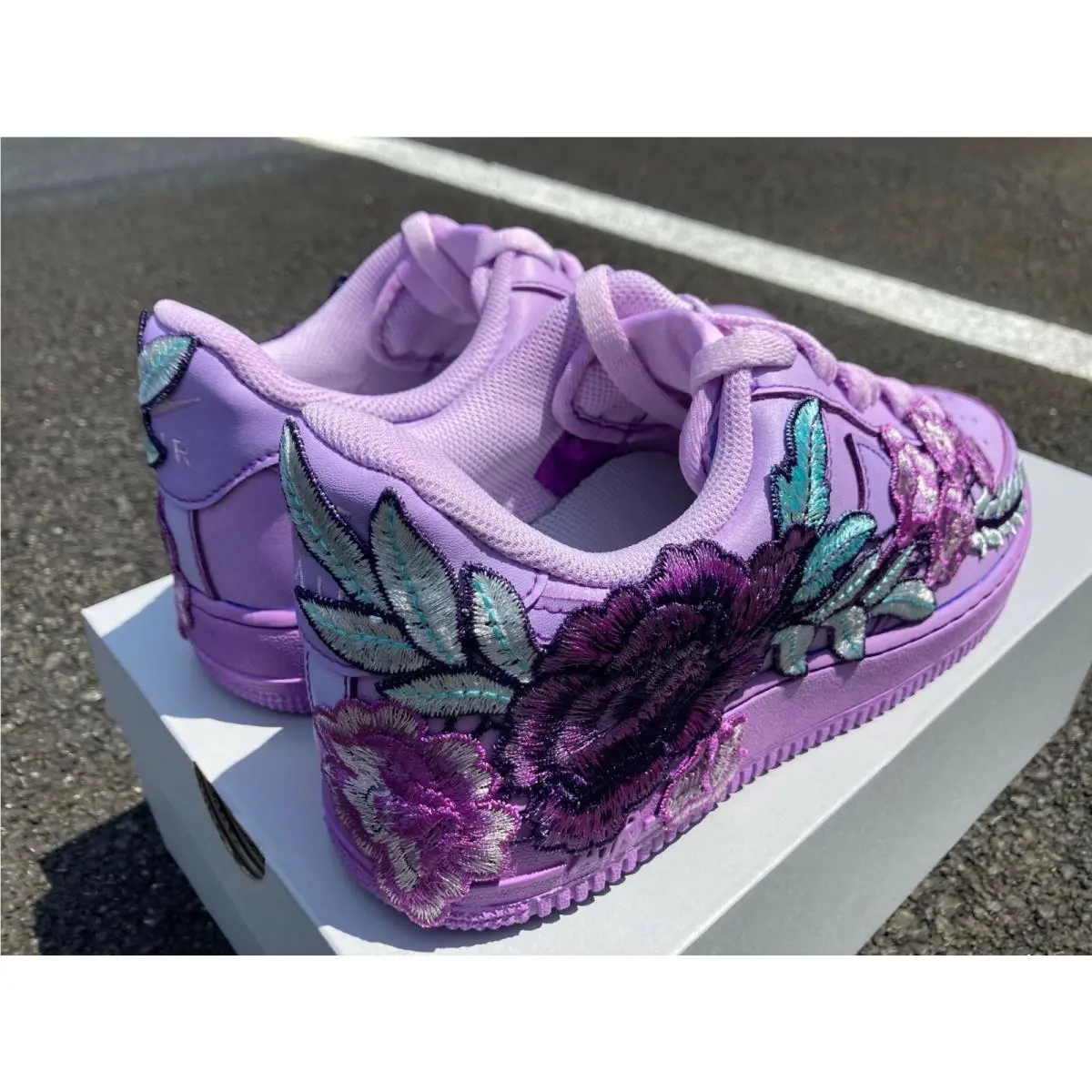 Nike shoes - Nike Air Force 1 - Air Force - CW2288-111 - Purple, Manufacturer: Purple 7