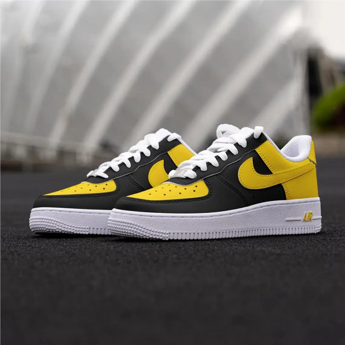 Nike shoes - Nike Air Force 1 - Air Force - DD8959-100 - Yellow 6