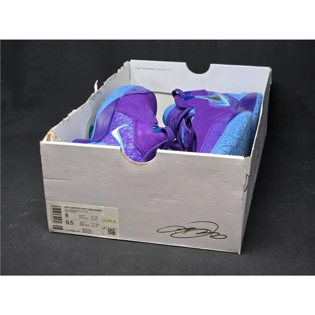 Nike shoes - Nike Zoom LeBron - Zoom LeBron - FJ1566-500 - Purple 7
