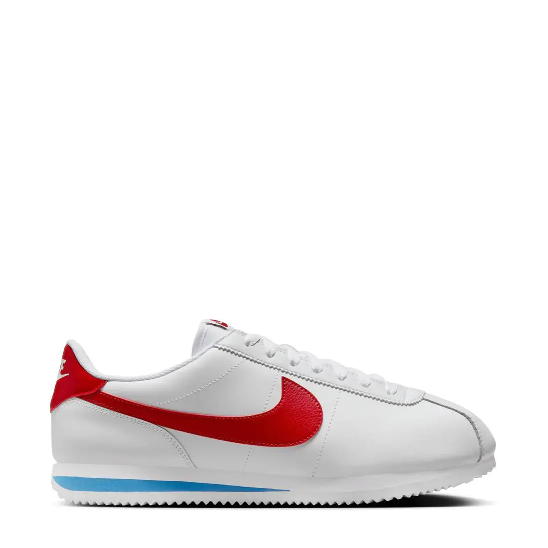 Mens Nike Cortez DM4044-108 White/varsity Red/varsity Blue Forrest Gump