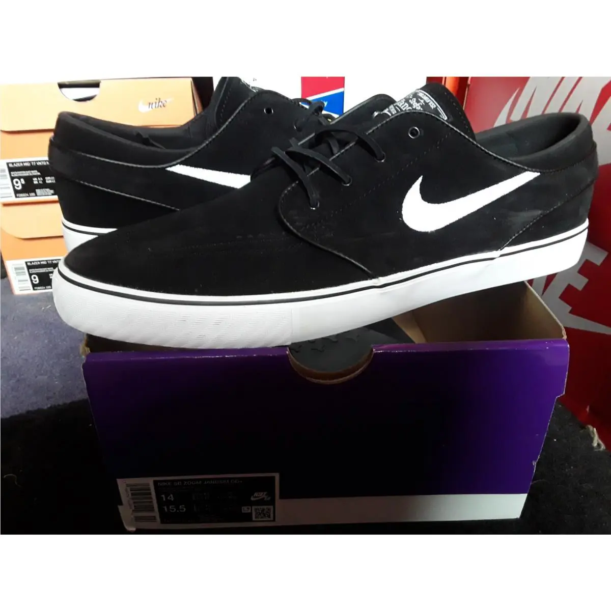 Nike shoes - Nike Zoom Stefan Janoski - Zoom Stefan Janoski - FD6757-001 - Black 0