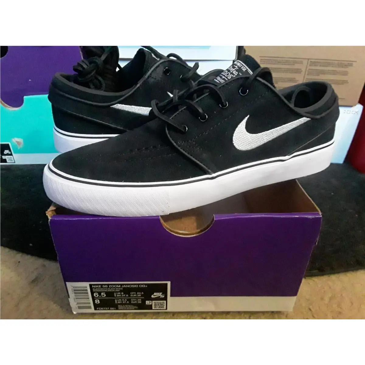 Nike shoes - Nike Zoom Stefan Janoski - Zoom Stefan Janoski - FD6757-001 - Black 5