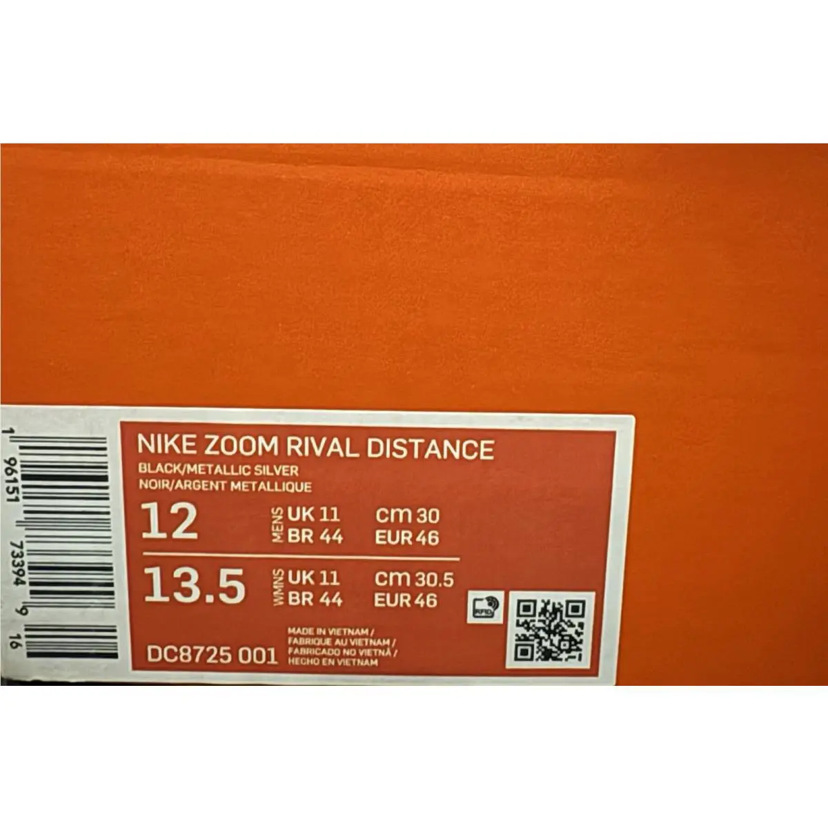 Nike shoes - Nike Zoom Rival - Zoom Rival - DC8725-001 - Black (UPC: 196151733864) 9