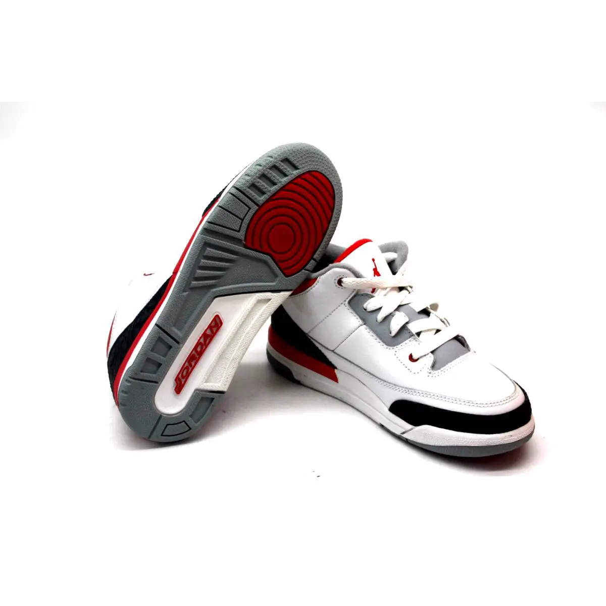 Nike shoes - Air Jordan 3 - Air - WHITE FIRE RED CEMENT GREY BLACK 6
