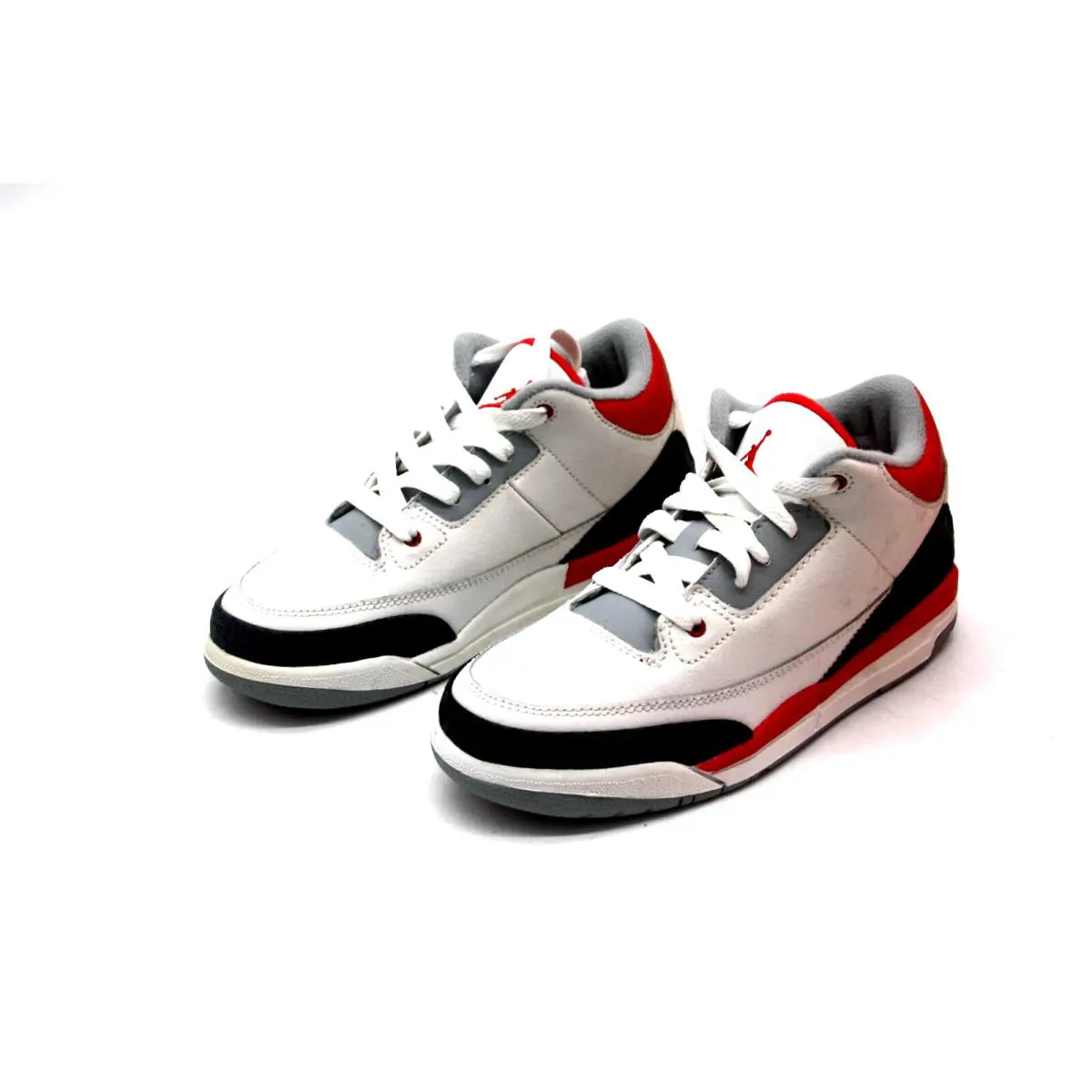 Nike shoes - Air Jordan 3 - Air - WHITE FIRE RED CEMENT GREY BLACK 8
