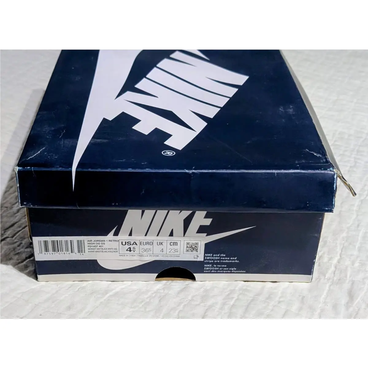 Nike shoes - Air Jordan 1 - Air - FD1437-401 - Blue, Black, White, Multicolor 17