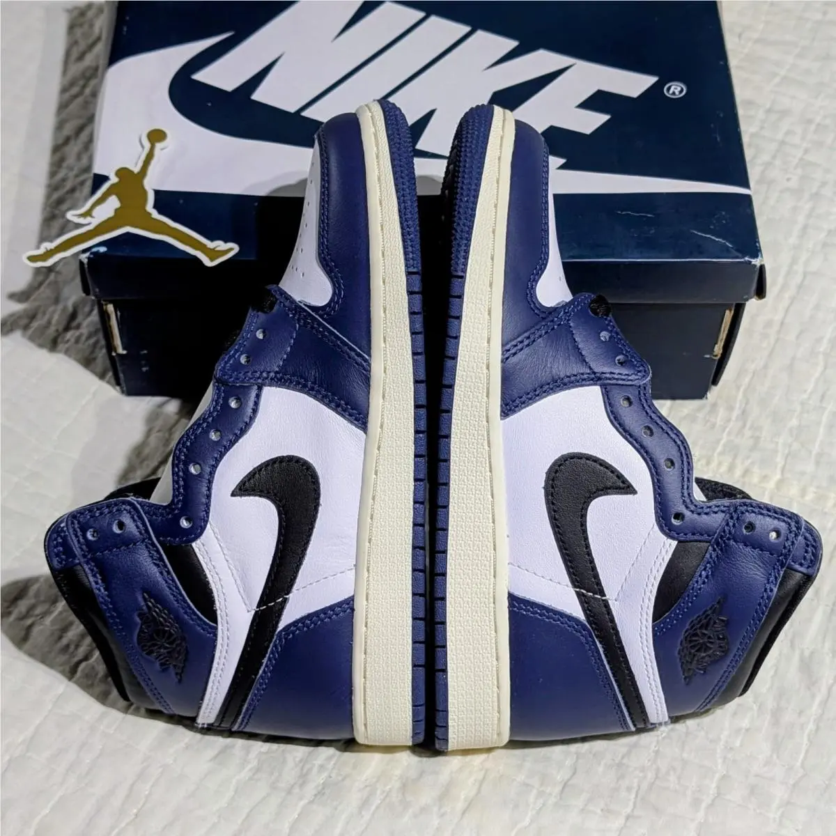Nike shoes - Air Jordan 1 - Air - FD1437-401 - Blue, Black, White, Multicolor 0